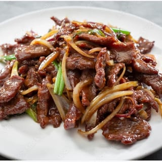 Mongolian Chicken or Beef
