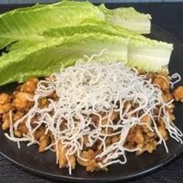 Chicken Lettuce Wrap.