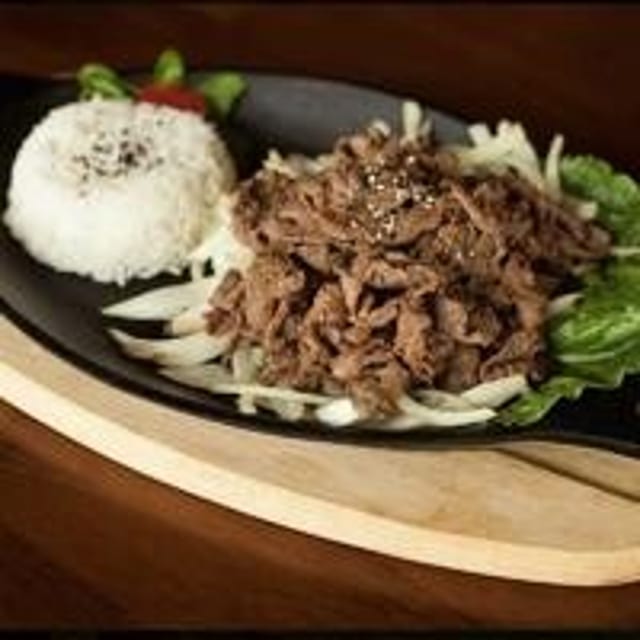 Korean Beef Bulgogi.