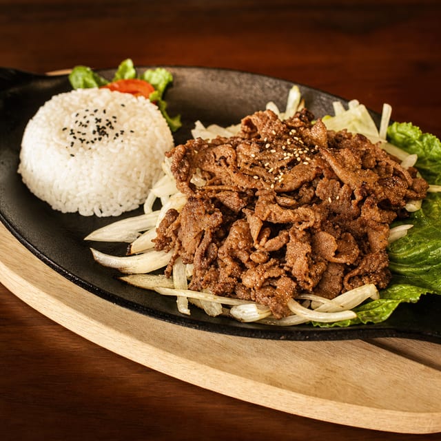 Korean Beef Bulgogi.