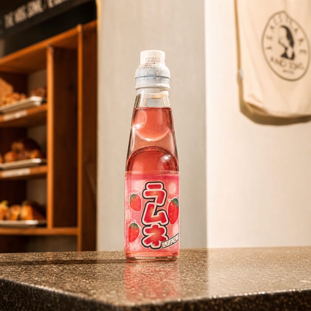 Ramune Strawberry.