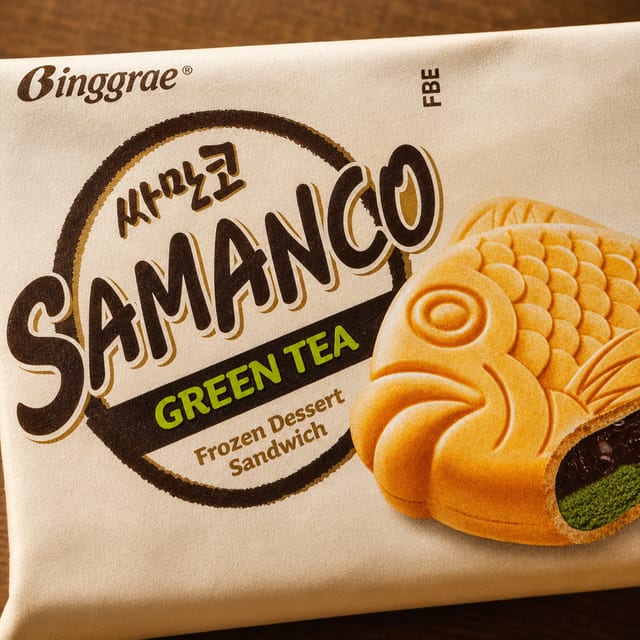 Korean Ice Cream Sandwich.