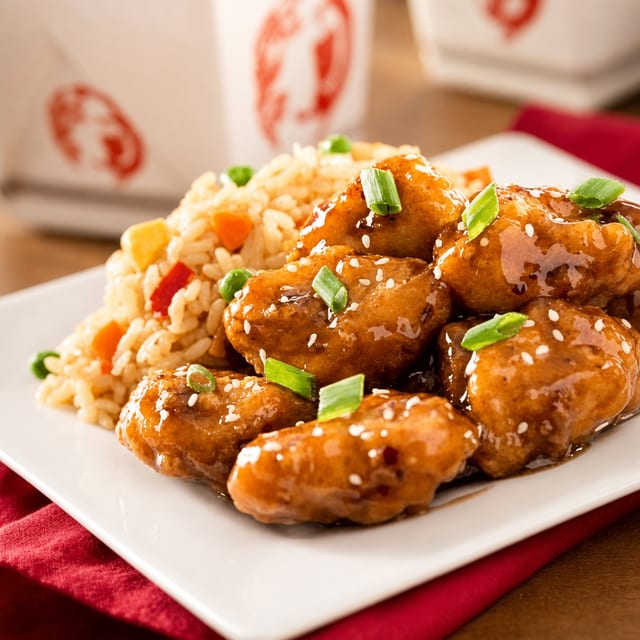 Orange Chicken.