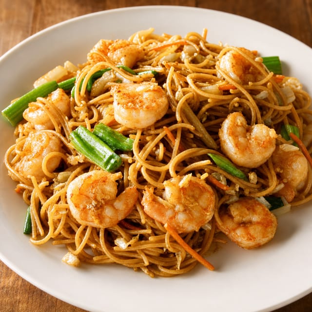 Shrimp Lo Mein.