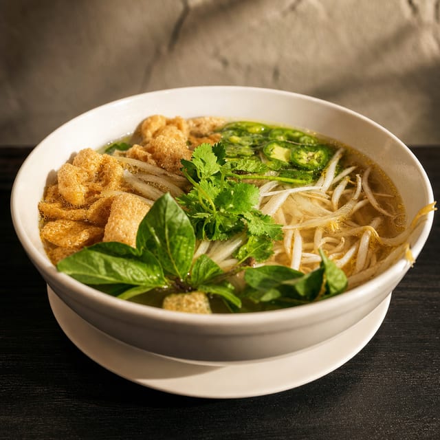 Tofu Vegetable Pho.