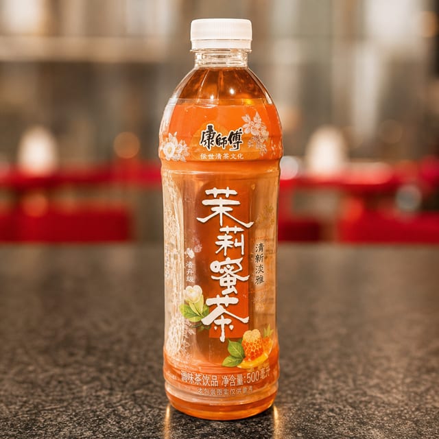 Honey Jasmine Tea (cold).
