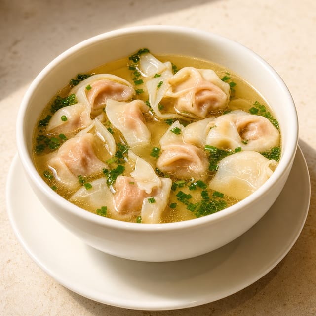Wonton Soup.